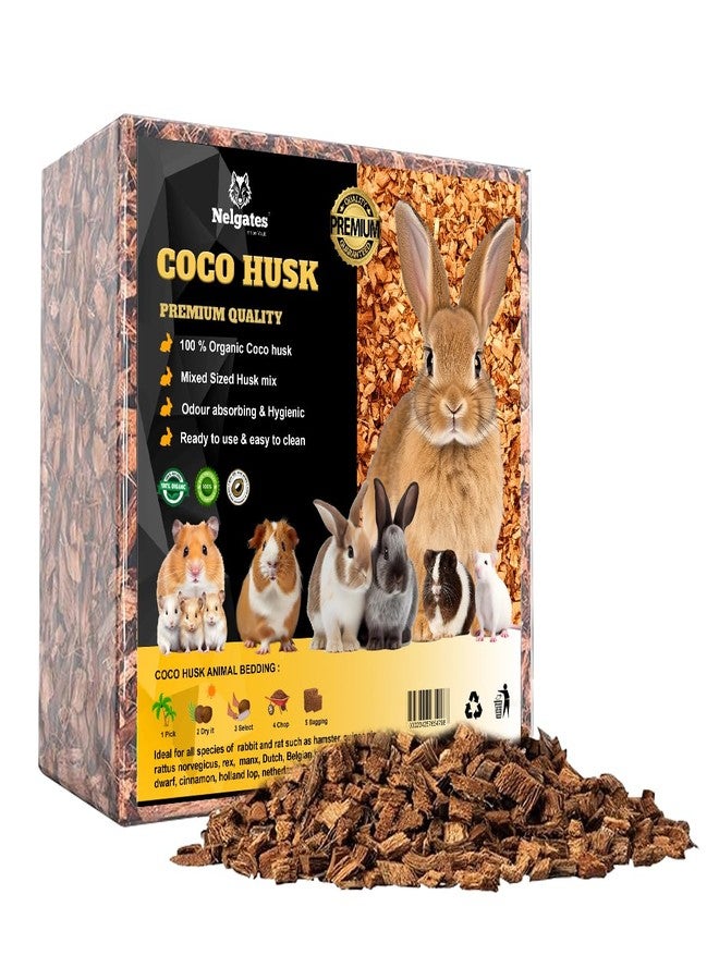 Nelgates Small Animal Bedding, Natural Soft Paper Bedding for Small Indoor and Outdoor Pets Rabbit, Guinea Pig, Gerbil, Hamster, Chinchilla Rat1kg - Image 1